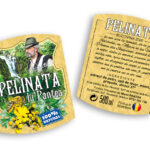 proiecte projects eticheta pelinata Pantea Bucovina Wormwood drink label