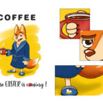 easter coffee mug fox egg cadouri personalizate customized gifts